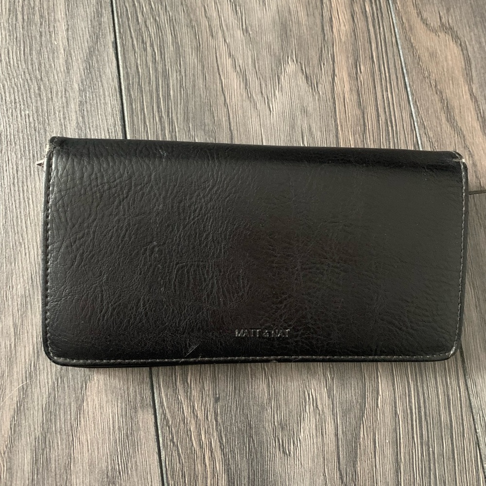 Matt and Natt black wallet